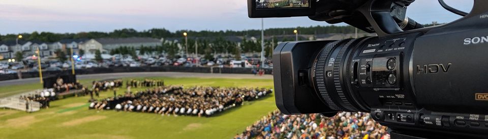 capturing live the Bolles graduation ceremony in Jacksonville, Florida